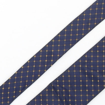 Hammond & CO Mens Multicoloured Plaids & Checks Silk Pointed Tie One Size