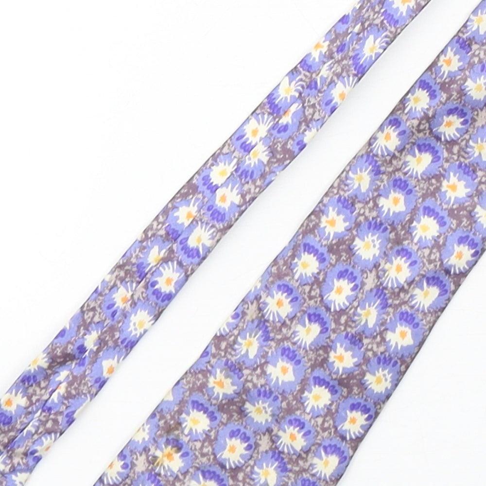 Jonelle  Mens Multicoloured Geometric Silk Pointed Tie One Size