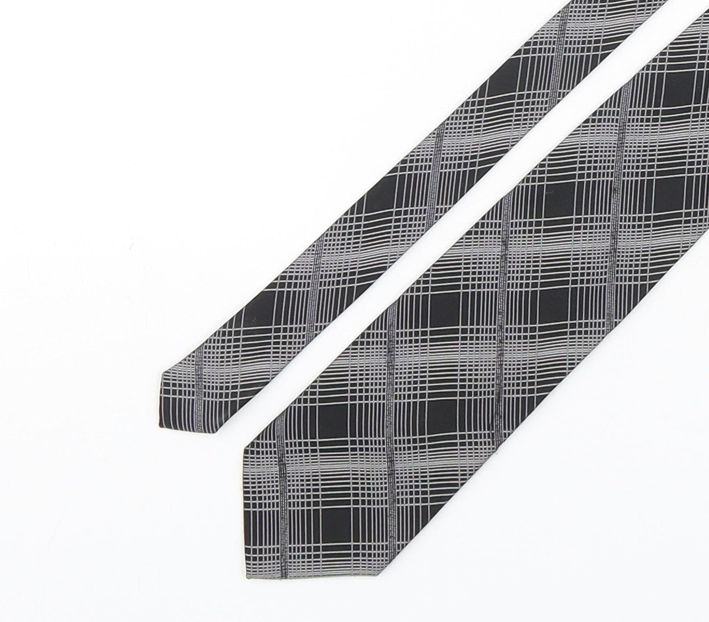Mens Debenhams Multicoloured Plaids & Checks  Pointed Tie