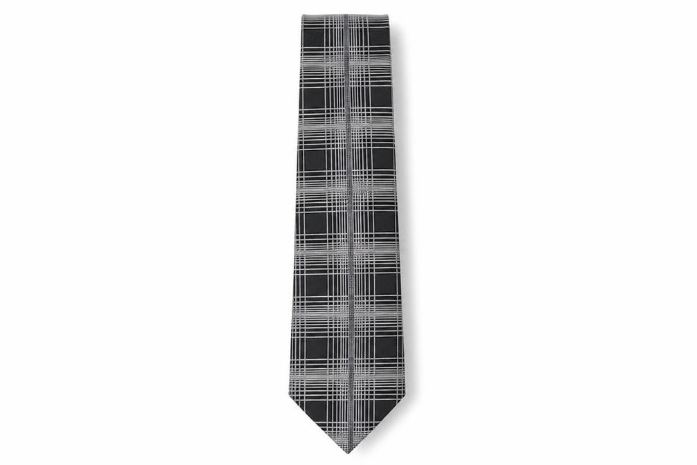 Mens Debenhams Multicoloured Plaids & Checks  Pointed Tie