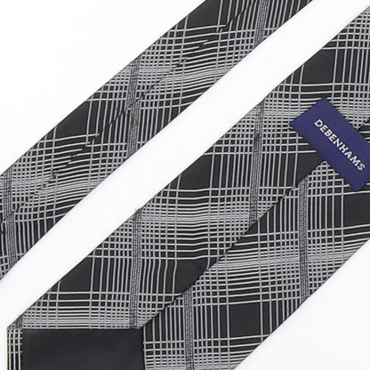Mens Debenhams Multicoloured Plaids & Checks  Pointed Tie