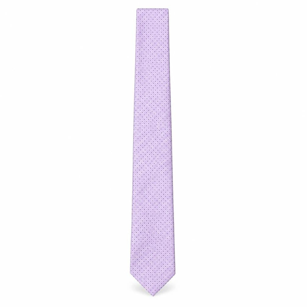 Front view of Giorgia Banleri men’s multicoloured polka dot microfibre pointed tie one size