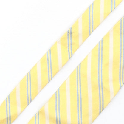 Jos. A. Bank Mens Multicoloured Striped Cotton Pointed Tie One Size