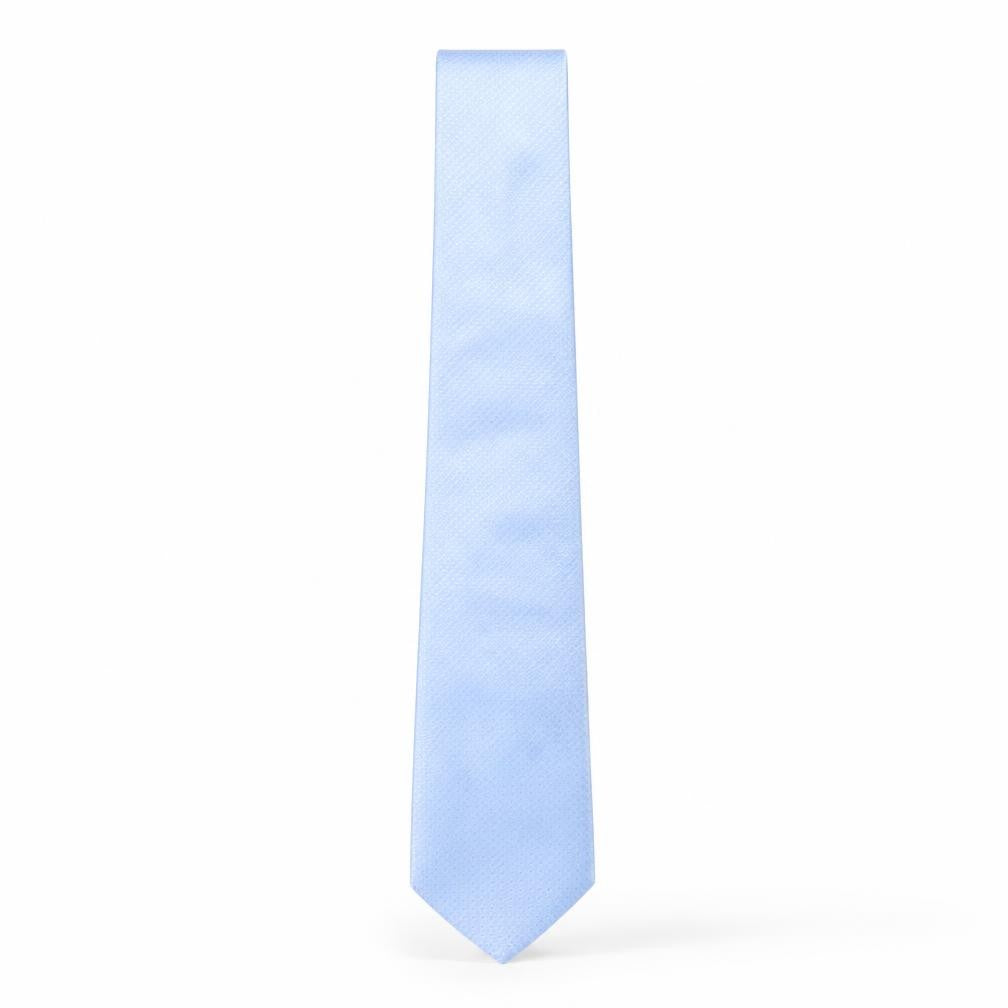 Mens Burton Blue Grenadine  Pointed Tie