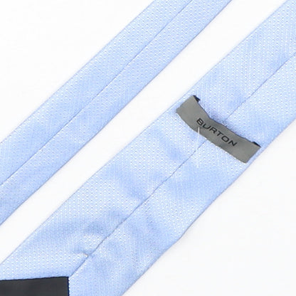 Mens Burton Blue Grenadine  Pointed Tie
