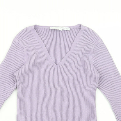Womens UK Size 8 ASOS Purple Pullover Jumper