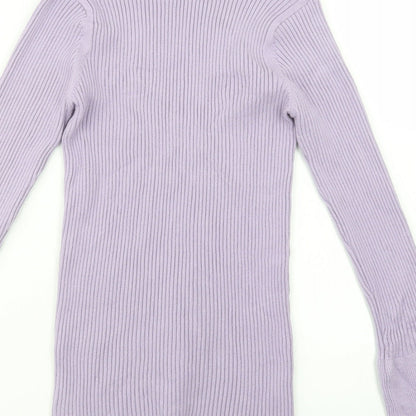 Womens UK Size 8 ASOS Purple Pullover Jumper