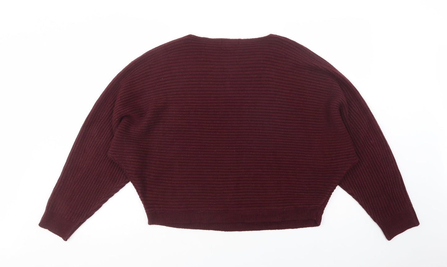 Womens UK Size S New Look Purple Pullover Jumper