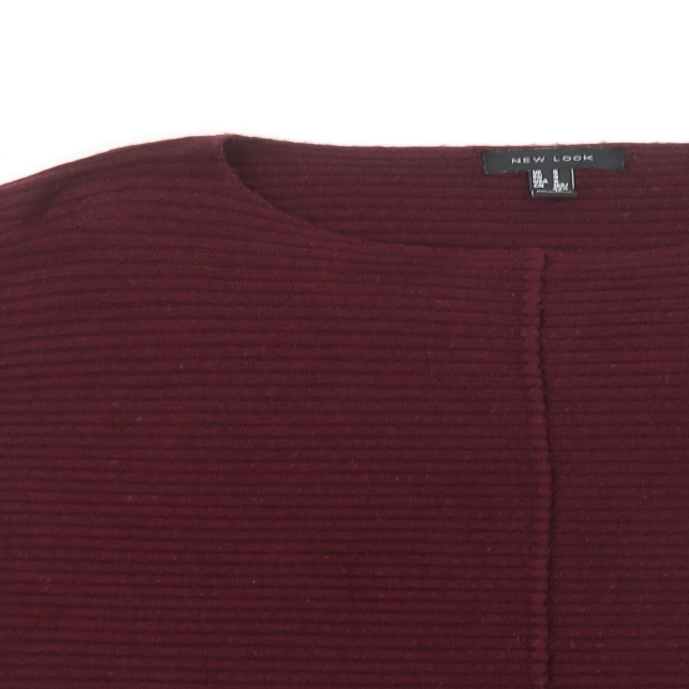 Womens UK Size S New Look Purple Pullover Jumper