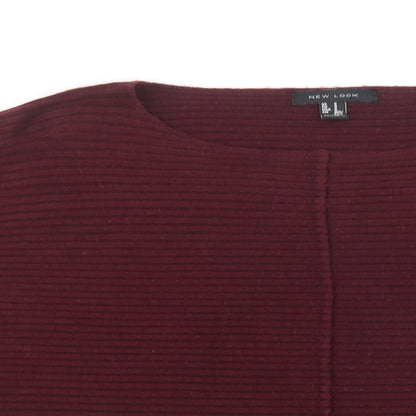 Womens UK Size S New Look Purple Pullover Jumper