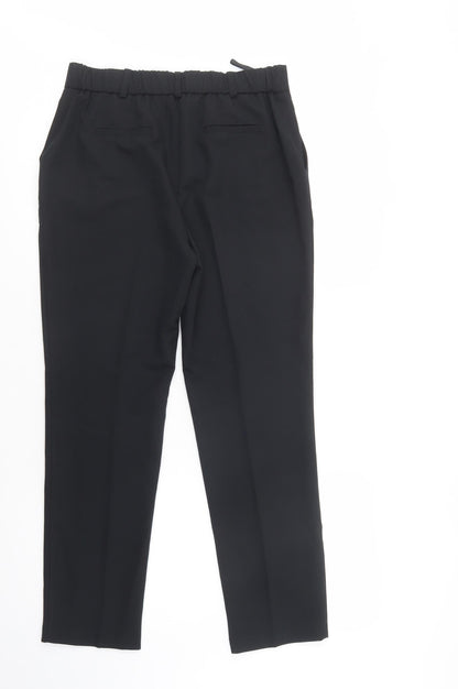 Womens UK Size 10 Dunnes Stores Regular Fit Dress Pants Black Trousers