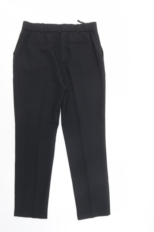 Womens UK Size 10 Dunnes Stores Regular Fit Dress Pants Black Trousers