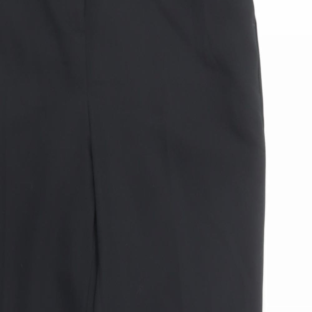 Womens UK Size 10 Dunnes Stores Regular Fit Dress Pants Black Trousers
