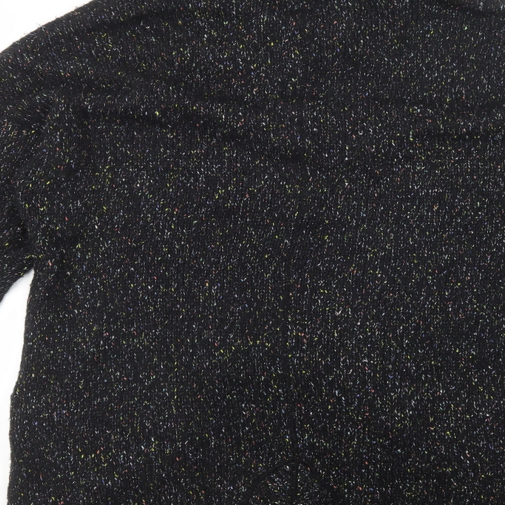 Womens UK Size 14 Debenhams Black Cardigan Jumper