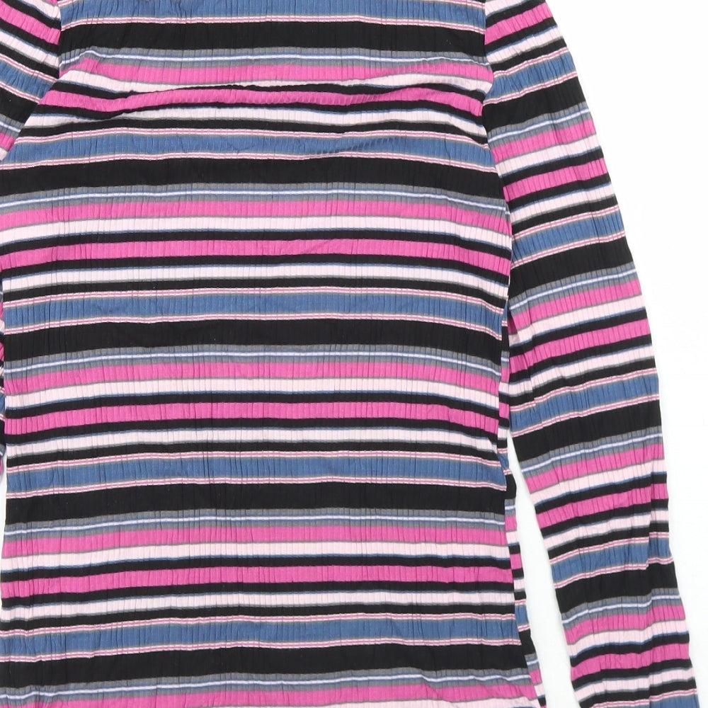 Womens UK Size One Size United Colors of Benetton Multicoloured Basic T-Shirt