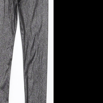F&F Girls Grey  Polyester Carrot Trousers Size 12-13 Years  Regular