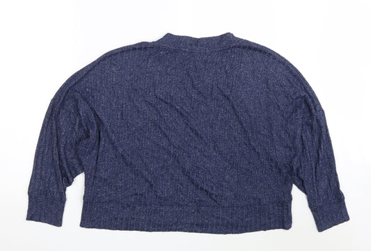 Womens UK Size 16 Marks and Spencer Blue Pullover Sweatshirt