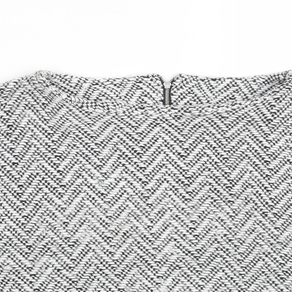 Womens UK Size 12 NEXT Grey Pullover Jumper