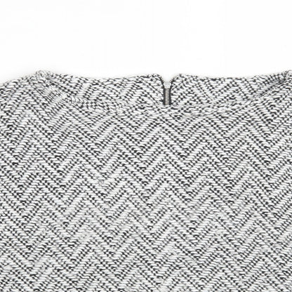 Womens UK Size 12 NEXT Grey Pullover Jumper