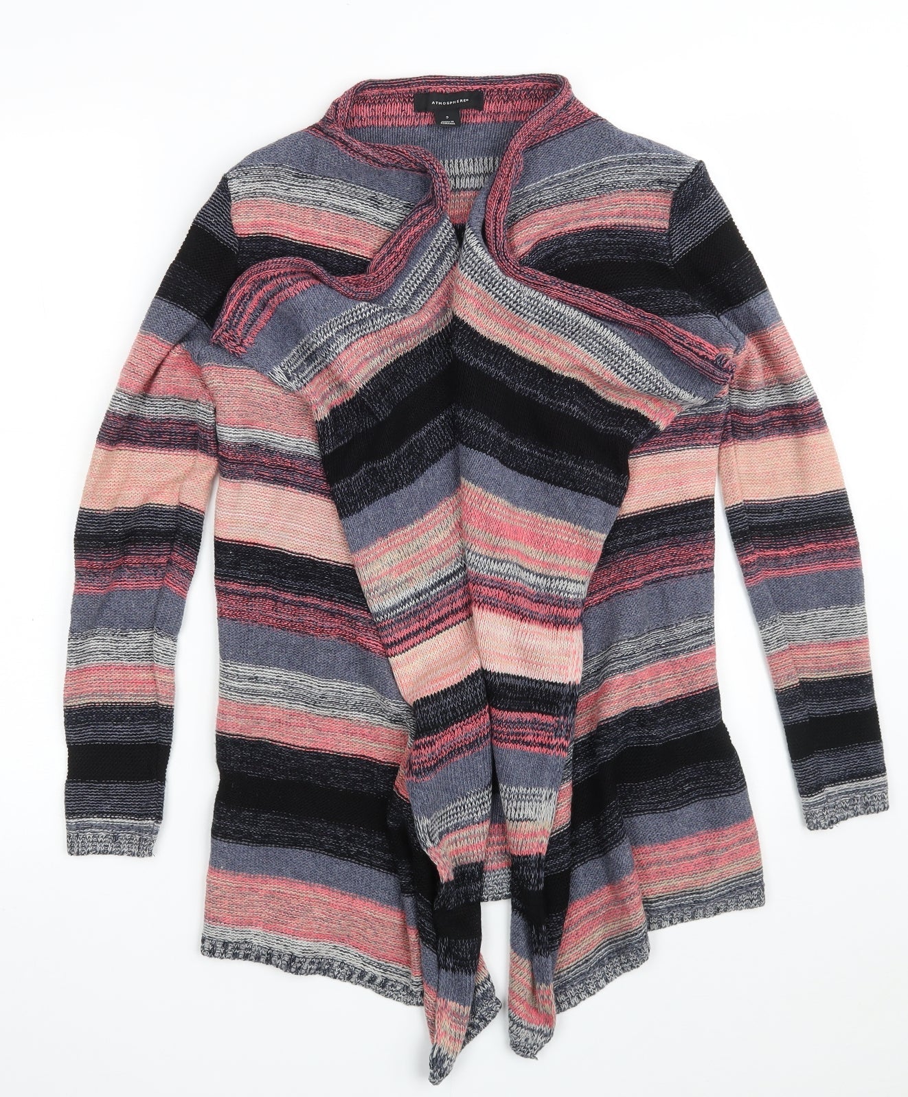 Womens UK Size S Atmosphere Multicoloured Cardigan Jumper
