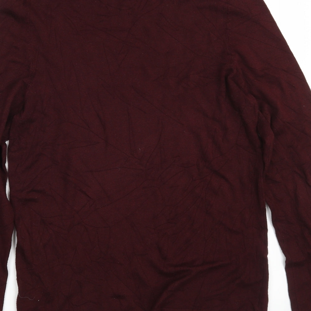 Womens UK Size S Bershka Purple Pullover Jumper