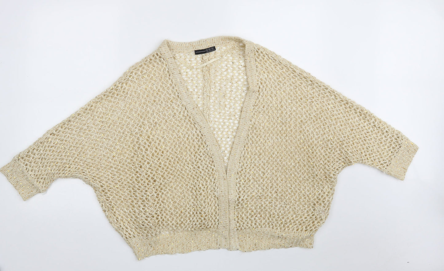 Womens UK Size S Atmosphere Ivory Cardigan Jumper