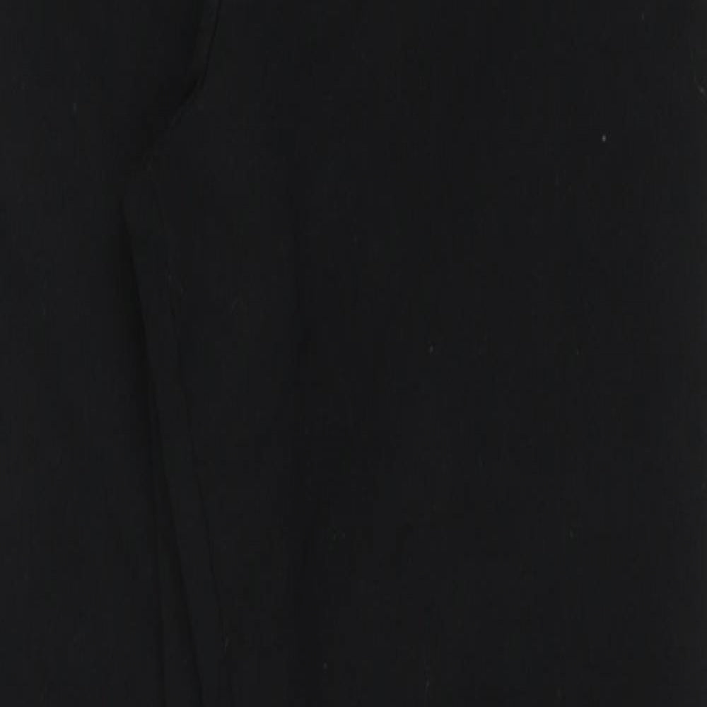 11 degrees Womens Black  Cotton Jogger Leggings Size 6 L24 in   - Leggings