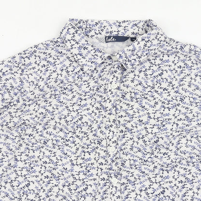 Womens UK Size 18 Isle White Basic Button-Up