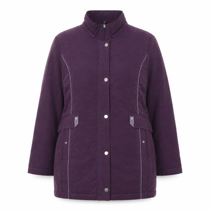 Womens UK Size L ANNA ROSE Purple Trench Coat