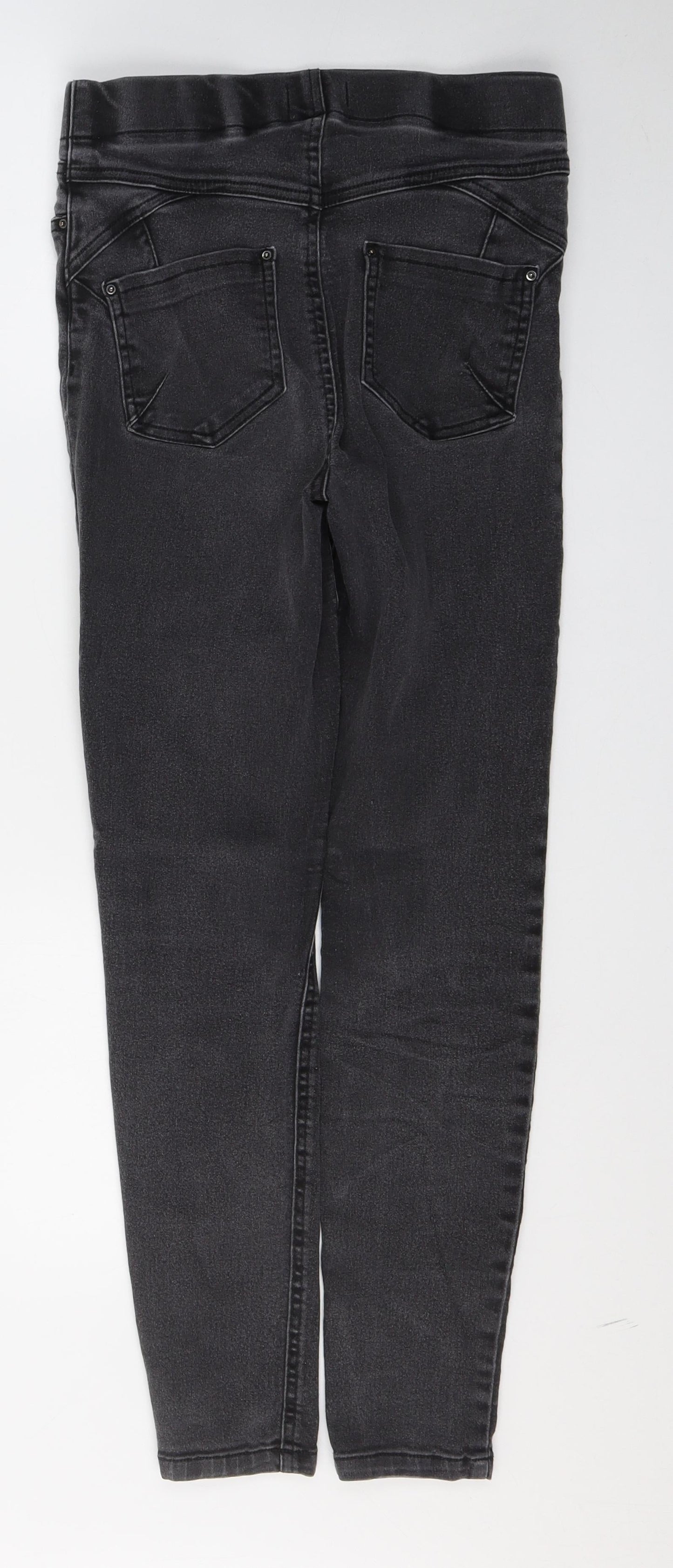 Soon Womens Black  Cotton Skinny Jeans Size 10 L27 in Regular