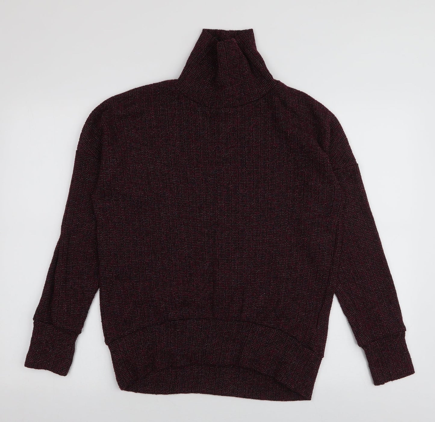 Womens UK Size 6 Topshop Red Pullover Jumper