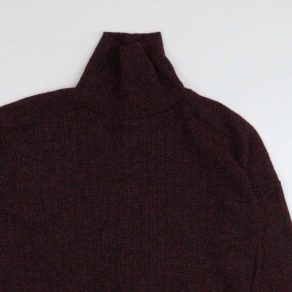 Womens UK Size 6 Topshop Red Pullover Jumper