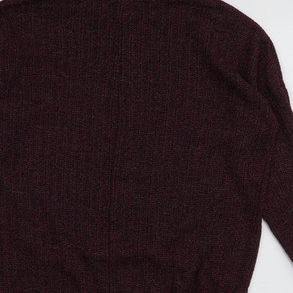 Womens UK Size 6 Topshop Red Pullover Jumper