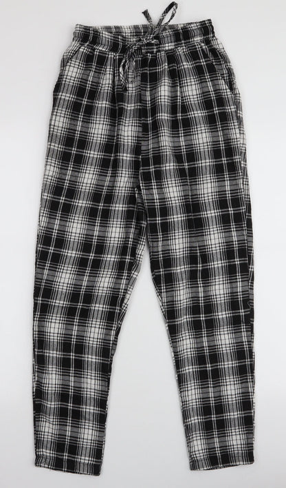 Womens UK Size 6 PRETTYLITTLETHING Slim Fit  Black Trousers