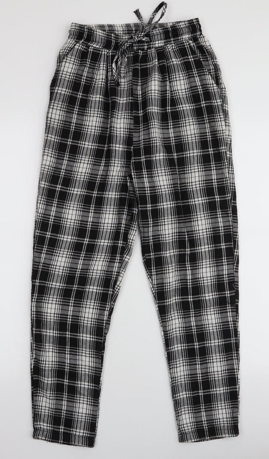 Womens UK Size 6 PRETTYLITTLETHING Slim Fit  Black Trousers