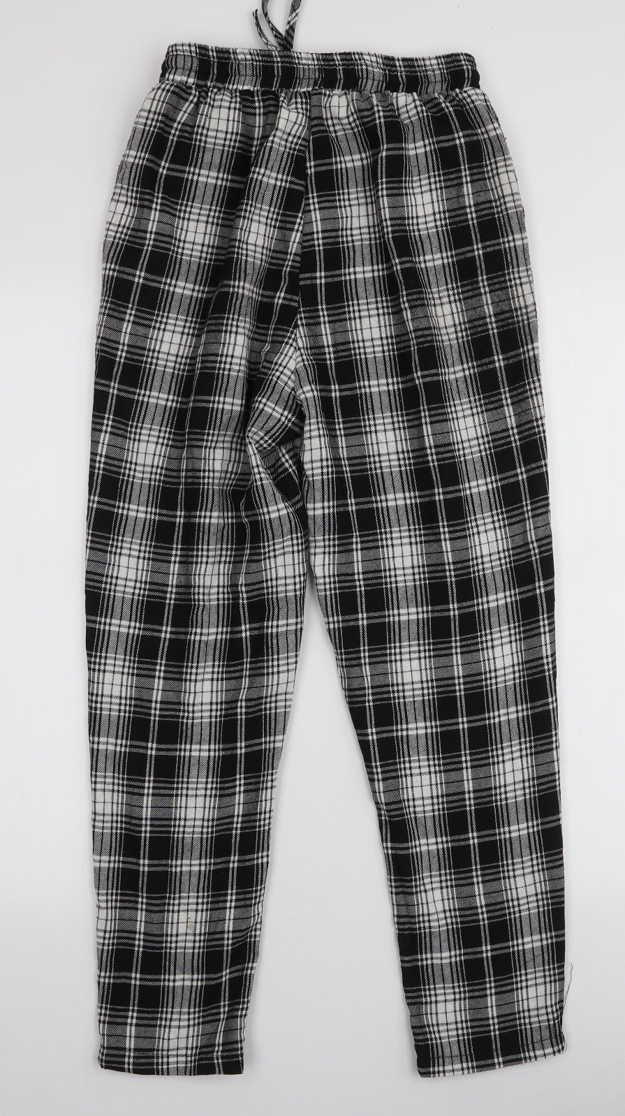 Womens UK Size 6 PRETTYLITTLETHING Slim Fit  Black Trousers