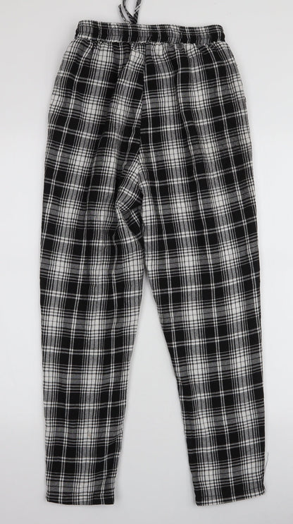 Womens UK Size 6 PRETTYLITTLETHING Slim Fit  Black Trousers