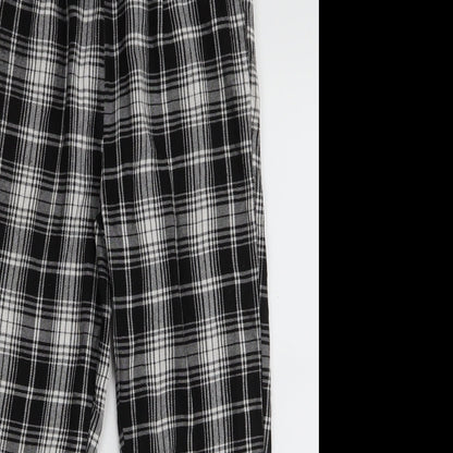 Womens UK Size 6 PRETTYLITTLETHING Slim Fit  Black Trousers