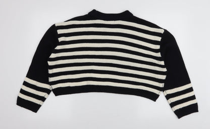 Womens UK Size 8 Topshop Multicoloured Pullover Jumper