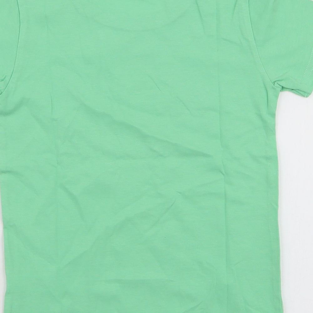 Dunnes Stores Boys Grey  100% Cotton Jersey T-Shirt Size 7 Years Round Neck Pullover - Palm Beach florida