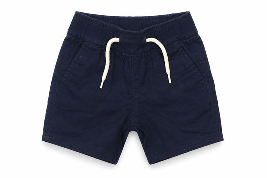 Gap Boys Blue  Cotton Cropped Trousers Size 0-3 Months  Tie