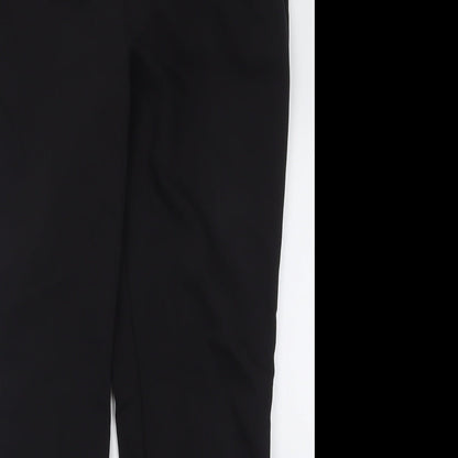 Womens UK Size 12 Papaya Regular Fit  Black Trousers
