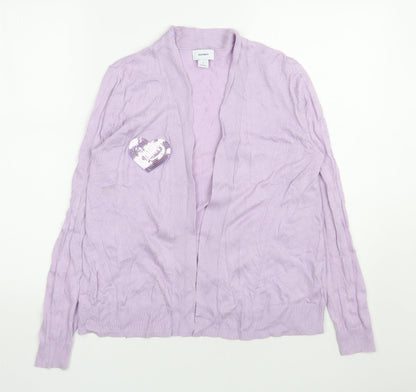 Womens UK Size S Old Navy Purple Cardigan Jumper
