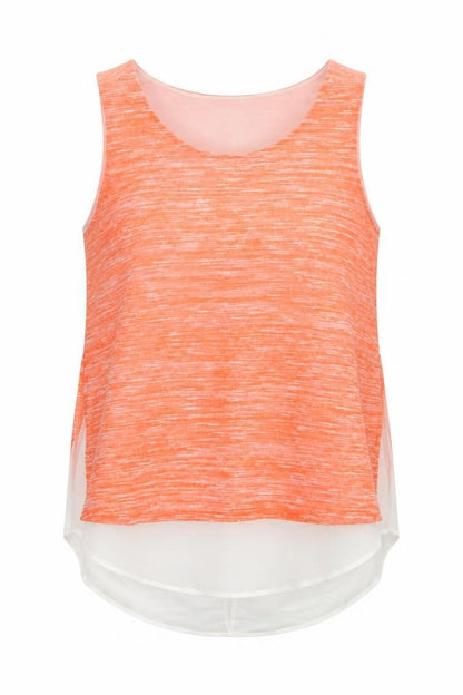 Womens UK Size M Wallis Orange Basic Blouse