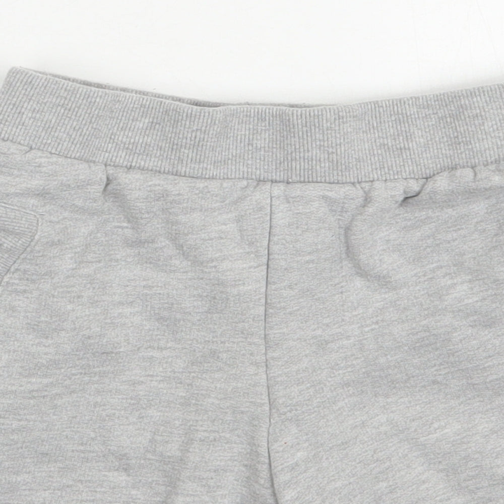 Ripstop Boys Grey  Cotton Sweat Shorts Size XS  Regular