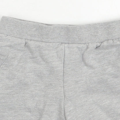 Ripstop Boys Grey  Cotton Sweat Shorts Size XS  Regular