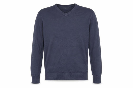 Mens UK Size L Angelo Litrico Blue Pullover Jumper