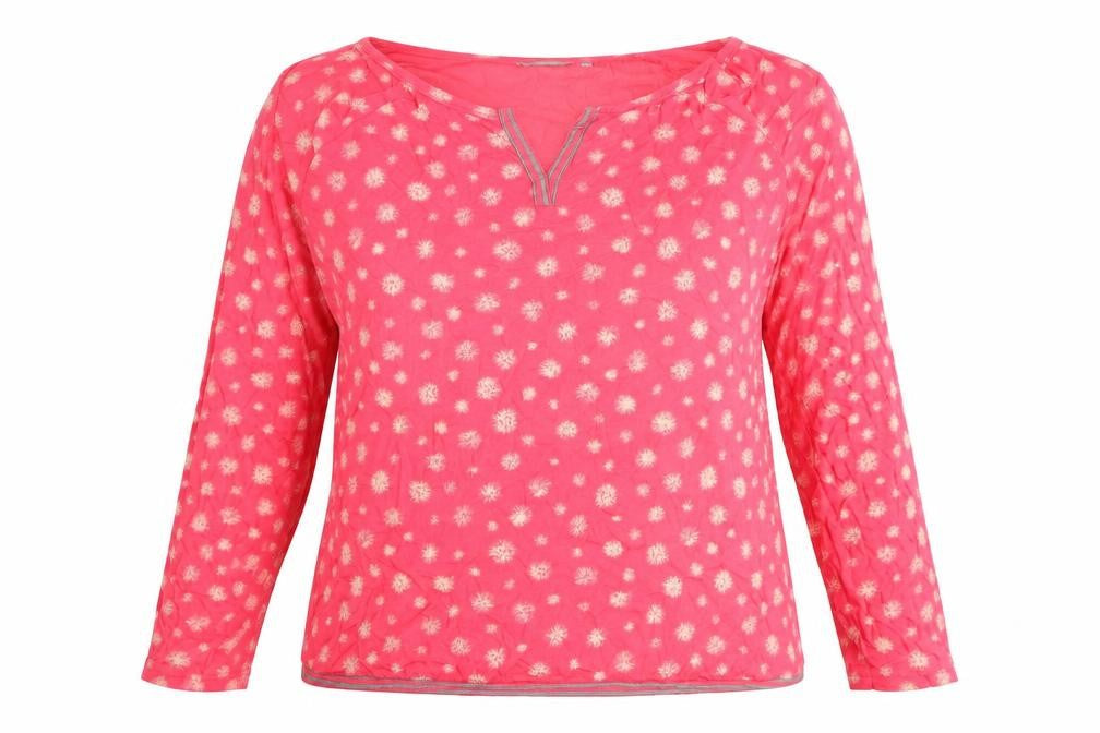 Womens UK Size XL Sandwich Pink Basic T-Shirt