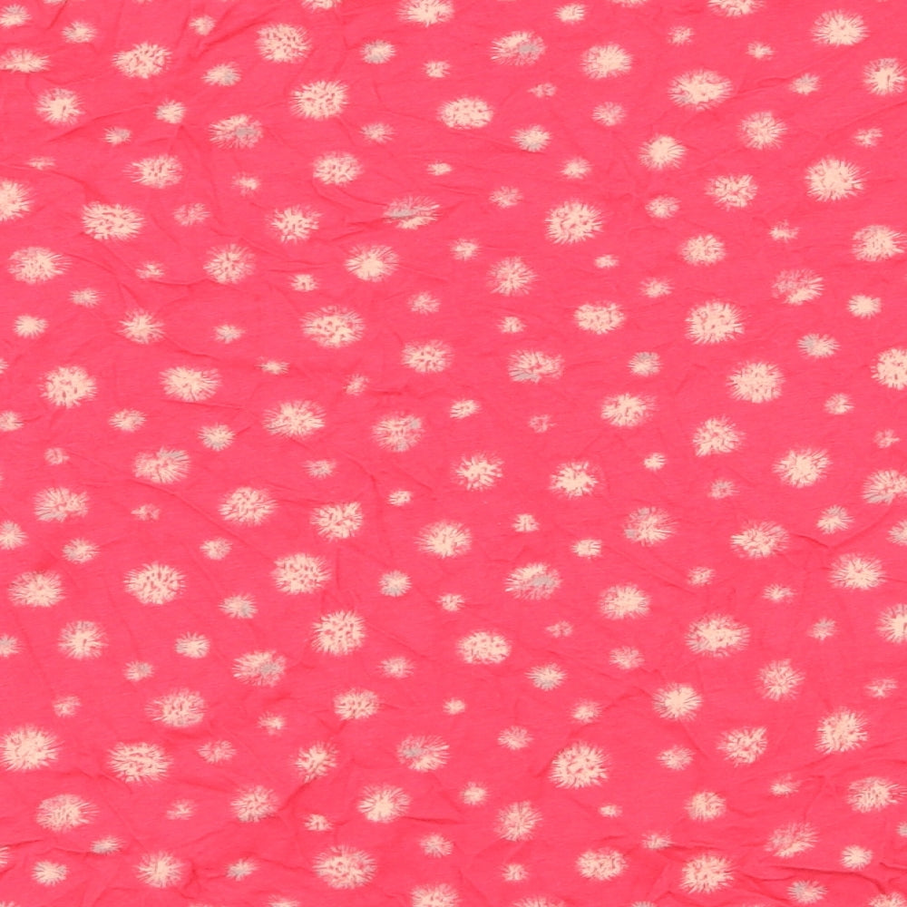 Womens UK Size XL Sandwich Pink Basic T-Shirt