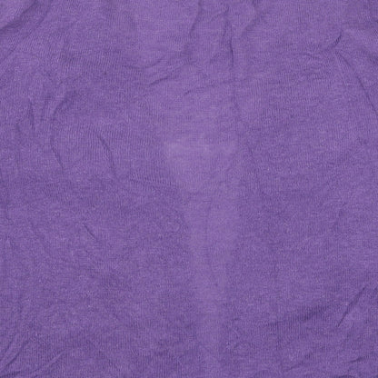 Womens UK Size 14 Per Una Purple Cardigan Jumper